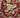 Print-Valley Red/Brown #1-100% LINEN on Belgian Fabrics 7.5 Oz. 54"By Instalinen.com-End Roll- SALE InstaLinen.com