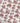 HAWAIIAN 2 COLOR  RED/CREAM 1 Print -100% LINEN 7.5 OZ, 56" WIDE By Instalinen.com InstaLinen.com