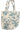 LINEN BAG-  FLORAL COLOR GREEN INSTALINEN.COM